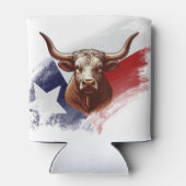Texas-Langhornkuh Dosenkühler (Rückseite)