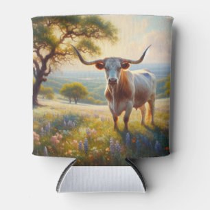Texas-Langhornkuh Dosenkühler
