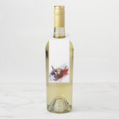 Texas-Langhornkuh Flaschenanhänger (Auf Flasche)