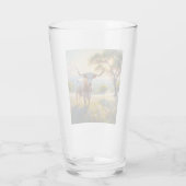 Texas-Langhornkuh Glas (Rückseite)