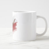 Texas-Langhornkuh Jumbo-Tasse (Rechts)