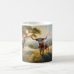 Texas-Langhornkuh Kaffeetasse