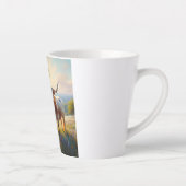 Texas-Langhornkuh Milchtasse (Rechts)