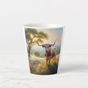 Texas-Langhornkuh Milchtasse