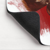 Texas-Langhornkuh Mousepad (Ecke)