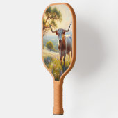 Texas-Langhornkuh Pickleball Schläger (Links)