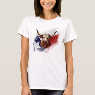 Texas-Langhornkuh T-Shirt