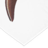 Texas-Langhornkuh Tischdecke (Schrägansicht)