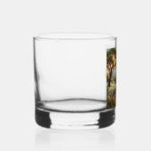 Texas-Langhornkuh Whiskyglas (Links)