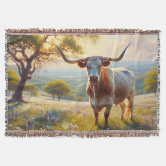 Texas-Langorn im Frühjahr Decke (Vorderseite)