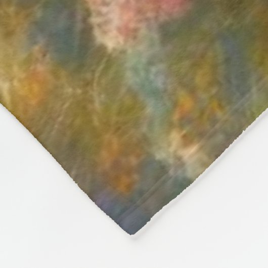 Texas-Langorn im Frühjahr Fleecedecke (Ecke)