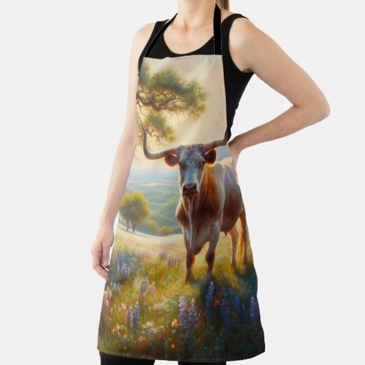 Texas-Langorn im Frühjahr Schürze (InSitu)