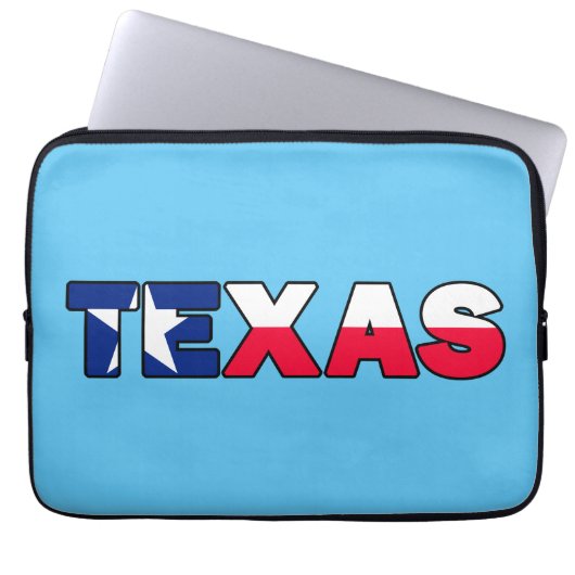 Texas Laptopschutzhülle (Vorderseite)