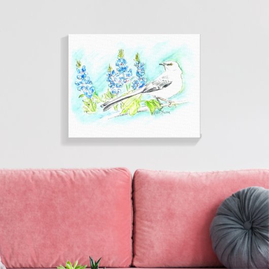 Texas Leinwanddruck (Insitu (Wohnzimmer))