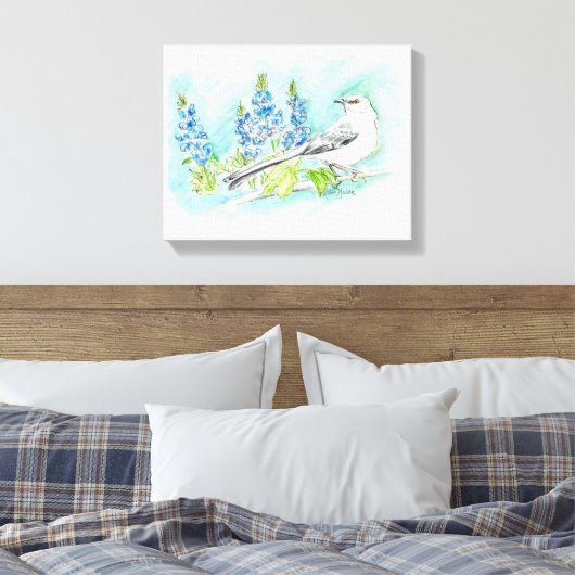 Texas Leinwanddruck (Insitu (Schlafzimmer))