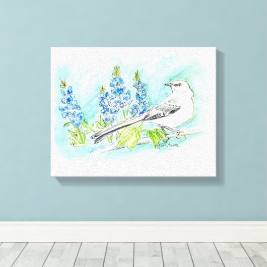 Texas Leinwanddruck (Insitu (Holzboden))