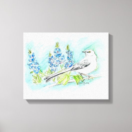 Texas Leinwanddruck (Vorderseite)