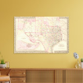 Texas Leinwanddruck (Insitu (Wohnzimmer))