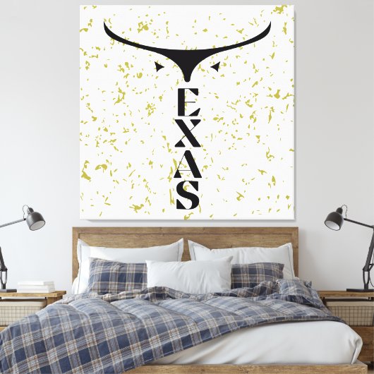 TEXAS LEINWANDDRUCK (Insitu (Schlafzimmer))