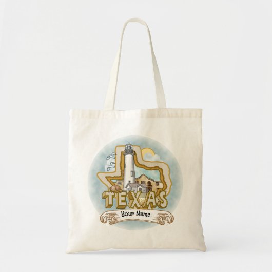 Texas Leuchtturm Tragetasche (Vorne)