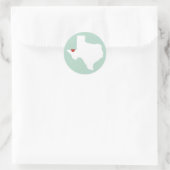 Texas-Liebe - Anpassbare Aufkleber (Tasche)