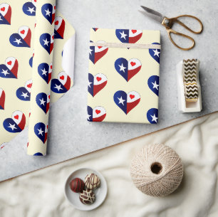 Texas-Liebe Geschenkpapier