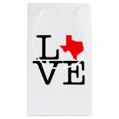 Texas Liebe Glossartasche Kleine Geschenktüte (Rückseite)