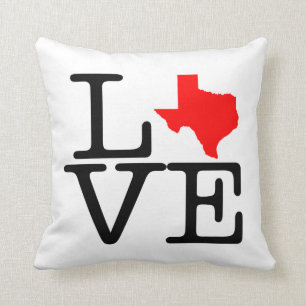 Texas-Liebe Kissen