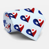 Texas-Liebe Krawatte (Gerollt)