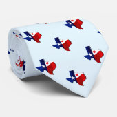 Texas-Liebe Krawatte (Gerollt)