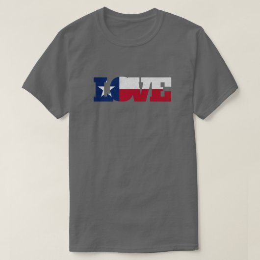 Texas Liebe T - Shirt (Design vorne)