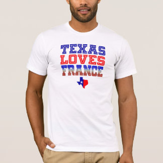 Texas-Lieben Frankreich T-Shirt