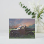Texas-Lieferwagen Postkarte (Stehend Vorderseite)
