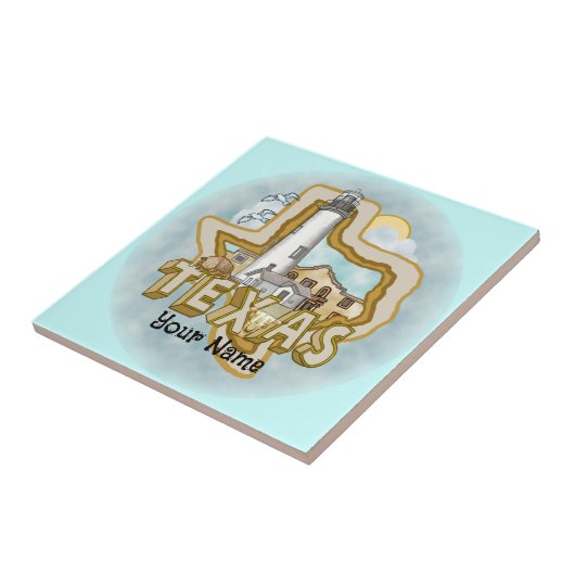 Texas Lighthouse Tile Fliese (Seite)
