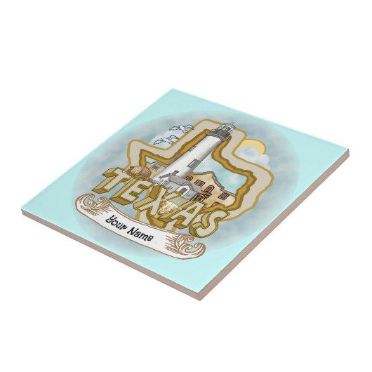 Texas Lighthouse Tile Fliese (Seite)