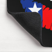 Texas-Lippen Mousepad (Ecke)