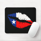 Texas-Lippen Mousepad (Mit Mouse)