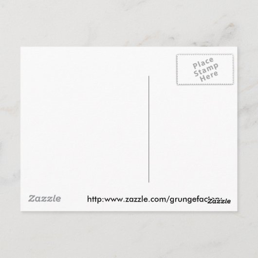 Texas Lips Postkarte (Rückseite)