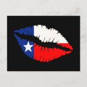 Texas Lips Postkarte (Vorderseite)