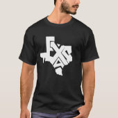 Texas Live without Limits, Texas lover , Texas Map T-Shirt (Vorderseite)
