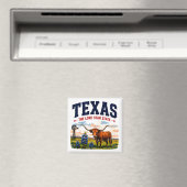 Texas Lone Star Abenteuer Magnet (In Situ (Geschirrspüler))