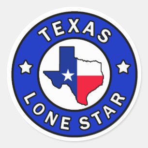 Texas Lone Star Aufkleber