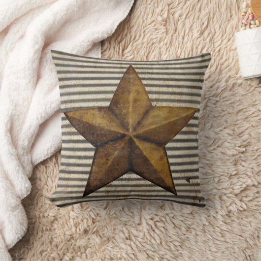 Texas Lone Star Baby Boy Rustikale Farm Boho Kinde Kissen (Decke)