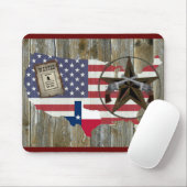 Texas Lone Star Dueling Pistolen am meisten Gewoll Mousepad (Mit Mouse)