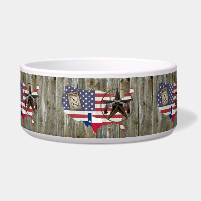 Texas Lone Star Dueling Pistolen am meisten Gewoll Napf (Vorderseite)