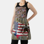 Texas Lone Star Dueling Pistolen am meisten Gewoll Schürze (InSitu)