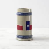 Texas Lone Star Flag Bierglas (Mittel)
