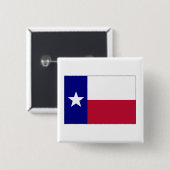 Texas Lone Star Flag Button (Vorne & Hinten)
