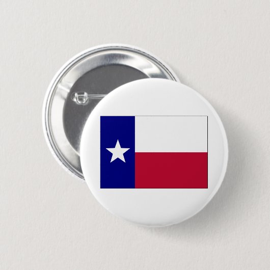 Texas Lone Star Flag Button (Vorne & Hinten)
