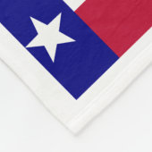 Texas Lone Star Flag Fleecedecke (Ecke)